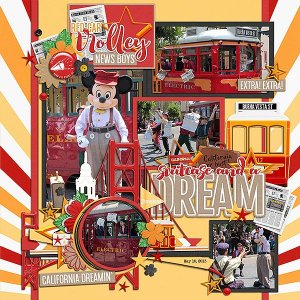 Mickey + the Red Car Newsboys