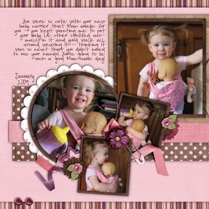 Kaylee + her baby