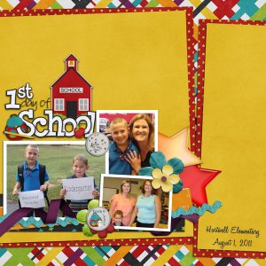 1st Day of School 2011