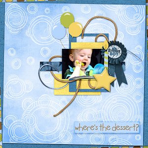 Ciaran's 1st Birthday ~ Where's the dessert?