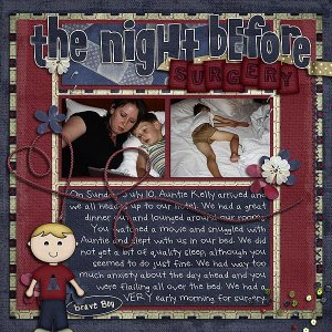 the night before surgery