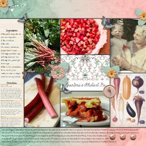 Grandma's Rhubarb Pie