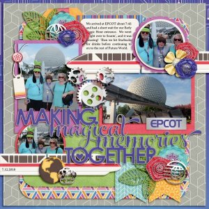 Making Magical Memories Together:  Epcot
