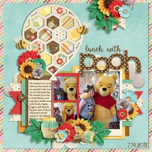 Lunch with Pooh