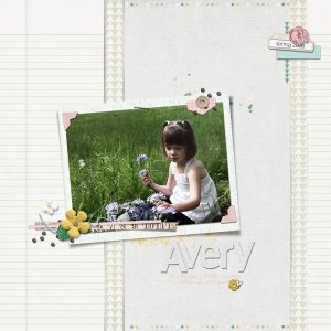 Avery + Her Flowers | Spring 2008