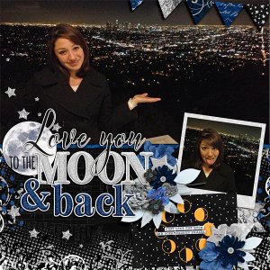 to the moon + back