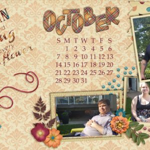 October 2018 Calendar