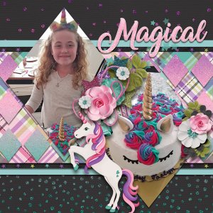 Be A Unicorn by Lauries Scraps