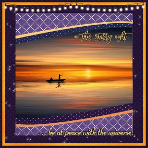 Be at peace