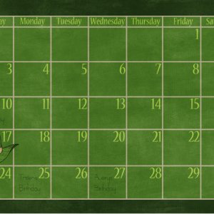 March 2019 Calendar Bottom