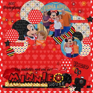 2017 Disneyland AJ Minnie Mouse