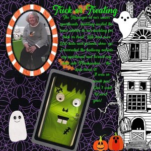 October 2018 Pretty In Green Back It Up Challenge