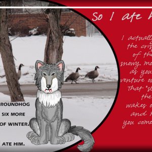 So I ate him
