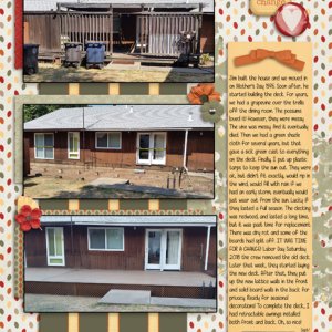 Deck--old and new