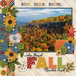 Autumn at John Boyd Thacher Park
