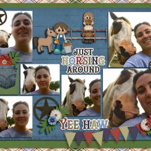 Just horsing around