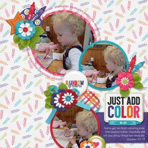 Template Bundle October - Just Add Color