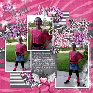 Totally Awesome Birthday Girl