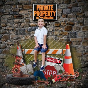 No trespassing