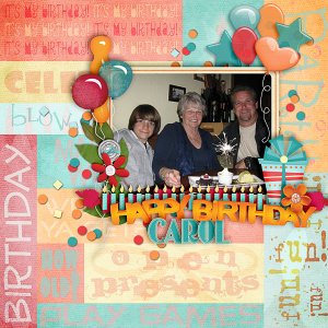 Happy Birthday Carol