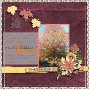 Gently Falling Leaves