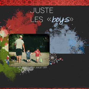 Juste les "boys"
