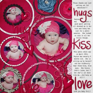 Hugs Kiss Love
