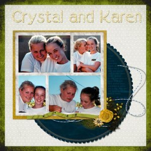 Karen and Crystal
