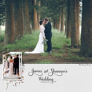James + Shannons Wedding LHS