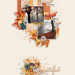 falling leaves