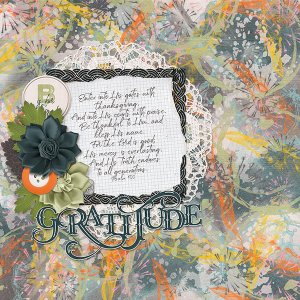 Gratitude