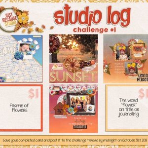 JB Studio Log Challenge October