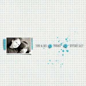you and me