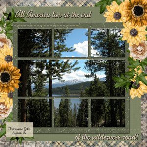 All America lies at the end fo the wilderness road!