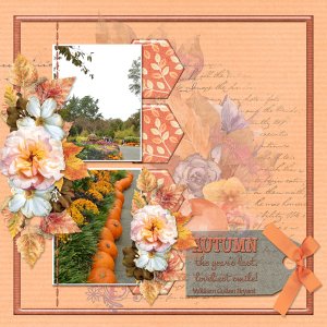 AUTUMN the year's last loveliest smile!