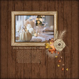 Giving Thanks