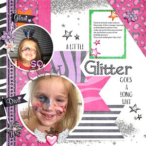 A little Glitter...