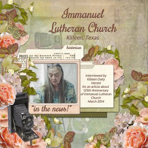 Immanuel Lutheran Church Historian