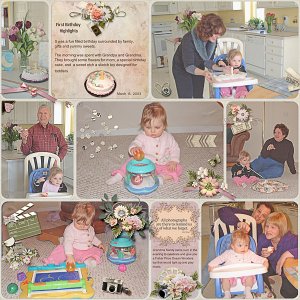First Birthday highlights
