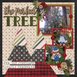 the perfect tree {Grammie's 2016 tree}