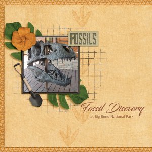 Fossils -  brush challenge Nov