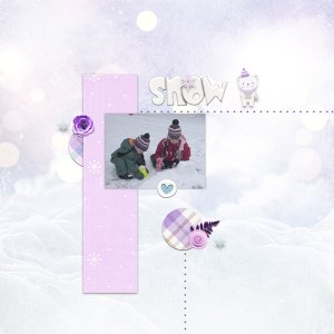 fun  in the snow