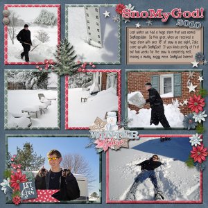 SnoMyGod! Shoveling