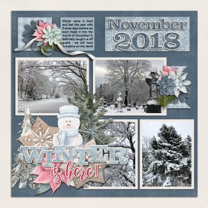 Winter is here