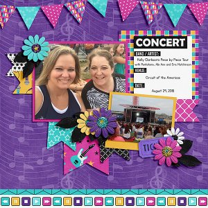 Kelly Clarkson and Pentatonix Concert with Debbie