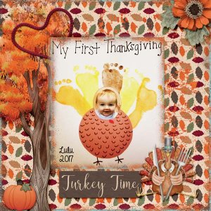 Lulu first Thanksgiving