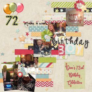 72nd Birthday