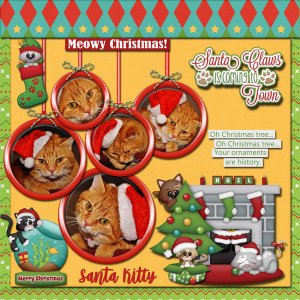 Santa Kitty
