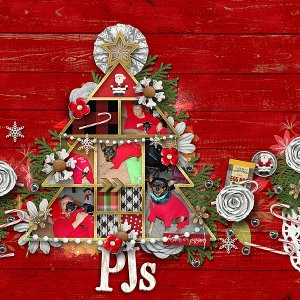 Chiqi Christmas PJs