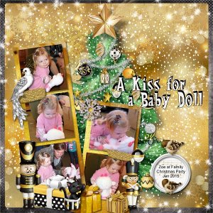 A Kiss for a Baby Doll